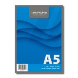 Blocnotes capsat, A5, 100 file - 60gsm, microperforatii, AURORA Office - matematica