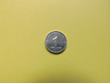 Germania Democrata / RDG 1 Pfennig 1950 A (Luciu de batere), Europa, Aluminiu