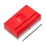 Bloc cerat pentru marcaj monta oi, marca Kerbl, rosu, 200g, marking cerat pentru reproducție oi