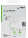 Belkin Boost Charge Usb-a To Ltg-silicone 3m White