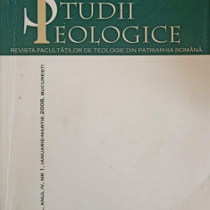 STUDII TEOLOGICE REVISTA FACULTATII DE TEOLOGIE DIN PATRIARHIA ROMANA ANUL IV NR.3-COLECTIV