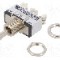 Intrerupator basculant, 3 pozitii, mod comutare ON-OFF-(ON), SP3T, APEM - 638H