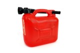 Canistra din plastic pentru combustibil rosie 5L AVX-AMJ0209