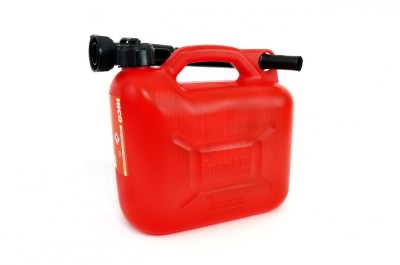 Canistra din plastic pentru combustibil rosie 5L AVX-AMJ0209 foto