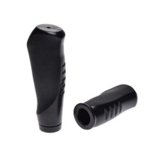 Set 2 mansoane bicicleta Ergo Rival Store, negru, 120/93mm foto
