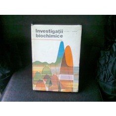 INVESTIGATII BIOCHIMICE - GH. NUTA