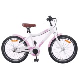 vidaXL Bicicletă pentru Copii 20 Inci pentru 6-11 ani Roz deschis 42009562