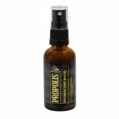 Propolis dezinfectant bucal fara alcool - 50ml by Dr. Ing. Cornelia Dostetan foto