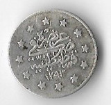 Moneda 1 kurush 1903 - Turcia, 1.2027 argint 0,833