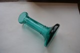 Sfesnic din sticla albastra, 15 cm inaltime