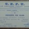 QW13 6 - 1967 - Carnet de membru - Club d&#039;echange France univers
