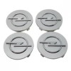 Capacele Roti 64mm Argintii Opel Insignia Astra Vectra Corsa Jante Aliaj Set 4 Bucati