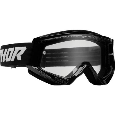 MBS Ochelari Thor Combat Racer, negru, sticla clara, Cod Produs: 26012701PE foto