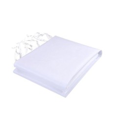 Perete Lateral Cort Evenimente 18 m, material textil oxfort 700D Alb