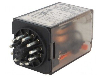 Releu Electromagnetic 3PDT 12VDC 10A foto