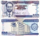 BURUNDI 500 francs 1995 UNC!!!