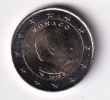 Monaco 2 Euro 2020 - Albert II (2nd map) KM-195 UNC !!!, Europa