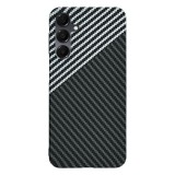 Husa pentru samsung galaxy a16 4g / a16 5g - carbonfiber slim - stealth gray
