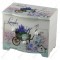 Cutie de bijuterii dulapior din lemn cu trei sertare si oglinda 18&times;15 CM &ndash; Lavender