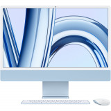 Sistem Desktop PC All-In-One Apple iMac 24&quot; (2023), 4.5 K,&amp;nbsp;Apple M3 8‑core CPU, 8GB RAM, SSD 256GB, Apple M3 10-core GPU, macOS Sonoma, INT KB, B