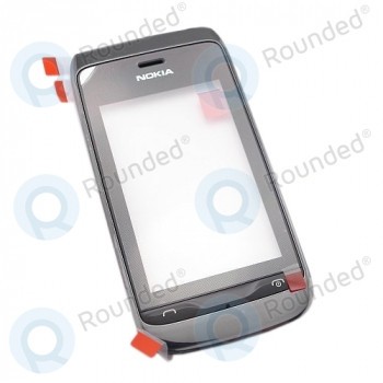 Husa frontala Nokia Asha 309 (inclusiv tactil) 00807G4 neagra foto