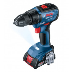 Masina de gaurit si insurubat Bosch Professional GSR 18V-50, cu 2 acumulatori Li-Ion, 18 Volti, 2 Ah (06019H5000)