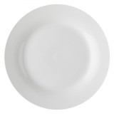 Farfurie Portelan, Fructe, Alb, 19cm, Potrivită pentru Mașina de Spălat Vase și Cuptorul cu Microunde
