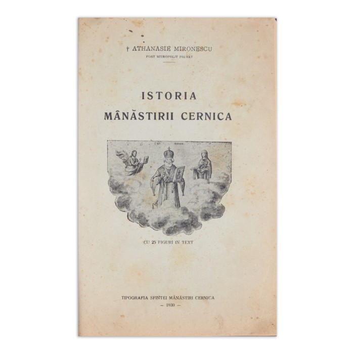 Athanasie Mironescu, Istoria mănăstirii Cernica, 1930