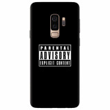 Husa silicon pentru Samsung S9 Plus, Parental Advisory