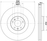 Disc frana VW PHAETON (3D) (2002 - 2016) KRIEGER 0950004169