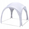 Pavilion Gradina Pliabil Alb 3.2x3.2x2.5m Jumi, Cort Comercial Evenimente, Structura Otel, Copertina Poliester, Patrat