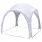 Pavilion pentru gradina/comercial, pliabil, alb, 3.2x3.2x2.5 m, Jumi