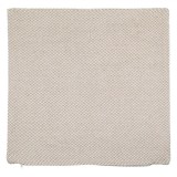 Fata de Perna Decorativa Maro cu Model Reliefat 45x45 cm