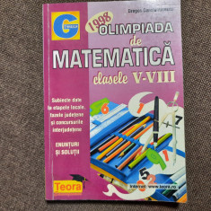 Dragos Constantinescu - Olimpiada de matematica clasele V-VIII