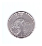 Moneda SUA 25 centi/quarter dollar 2007 P Idaho 1890, stare buna, curata