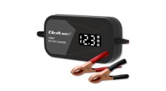Qoltec &Icirc;ncărcător Inteligent cu Microprocesor 12V | 2A | Funcție de Regenerare pentru Baterii AGM, GEL | LCD