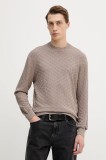 Armani Exchange pulover culoarea maro, light, XM001316 AF10454