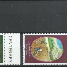 TSV* - SERIE ANGLIA - JERSEY 1980 MICHEL 216 - 218, NESTAMPILAT MNH/** LUX