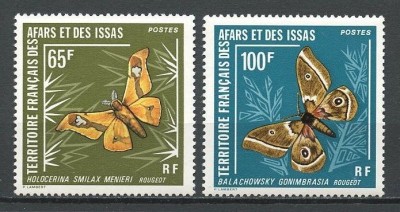 AFARS AND ISSAS 1976 FAUNA INSECTE FLUTURI foto