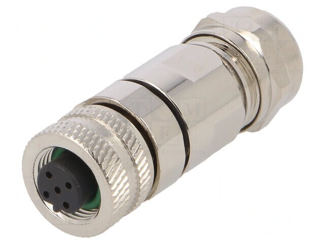 Mufă M12 5-PIN Mamă B-Profibus Cablu Lipire IP65 60V