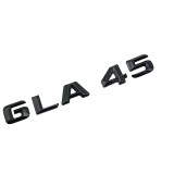 Emblema GLA 45 pentru spate portbagaj Mercedes, Negru