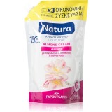 PAPOUTSANIS Natura Almond Cream săpun lichid de maini 750 ml