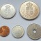 Set 4 monede 5,10,25 ore, 1,5 Kroner 1974 Danemarca, unc, 5 ore are tonifiere