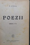 Poezii Editia A V-a - P. Cerna ,556241, cartea romaneasca