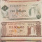 Set Guyana 1, 5, 10, 20 dollars unc