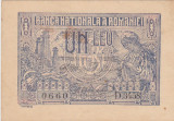ROMANIA 1 LEU 1920 aXF