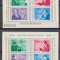 ROMANIA 1980 LP 1010 COLABORAREA CULTURAL-ECONOMICA INTEREUROPEANA BLOCURI MNH