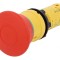 Comutator de Siguranță Roșu 22mm 2NC fără IP54