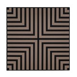Panou acustic de perete Deco V cu aspect de stejar uleiat, 60x60x1,8 cm