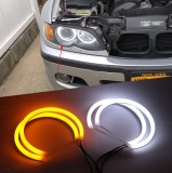 Cumpara ieftin Kit Angel Eyes Cotton cu Semnalizare pentru BMW E46